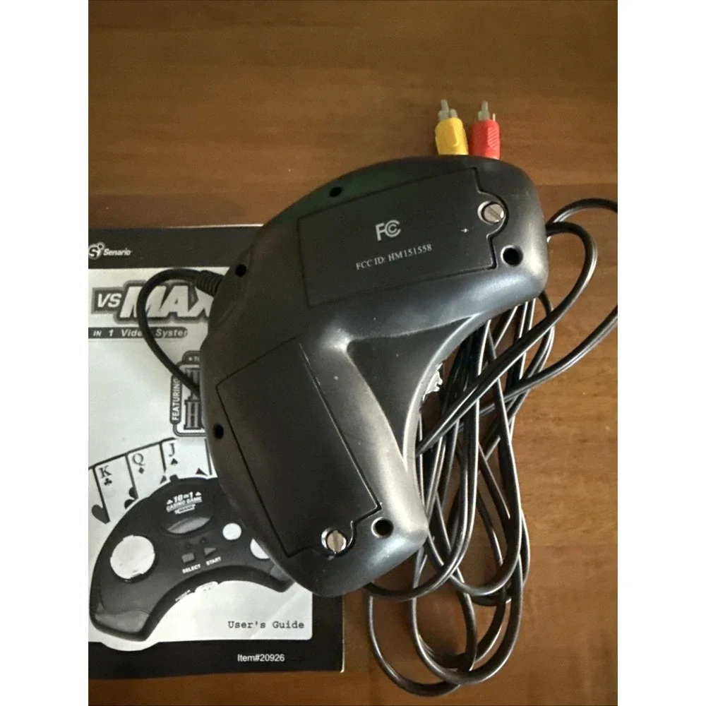 VS Maxx Hand Held TV Plug and Play 10 in 1 Casino Game With Instructions